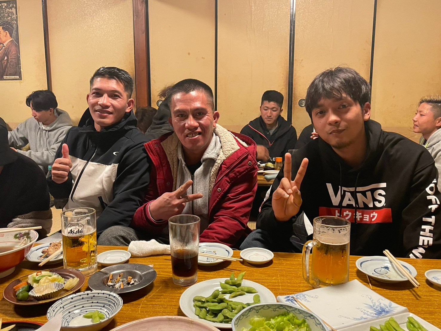 フィリピン実習生の送別会を行いました🌸
