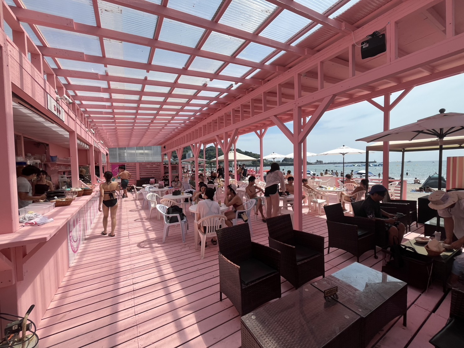 Viviana resort club の設営に協力しました★